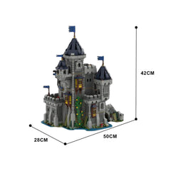 3272PCS Black Falcon Knight'S Castle (31120 "Medieval Castle" Alternate Build) MOC Building Block Bricks |MocPixel 3272PCS Black Falcon Knight'S Castle (31120 "Medieval Castle" Alternate Build) MOC Building Block Bricks |MocPixel - Default Title Lego Block Sets Alternative