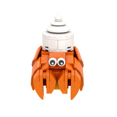 94PCS Hermit Crab MOC Building Block Bricks |MocPixel 94PCS Hermit Crab MOC Building Block Bricks |MocPixel - Default Title Lego Block Sets Alternative