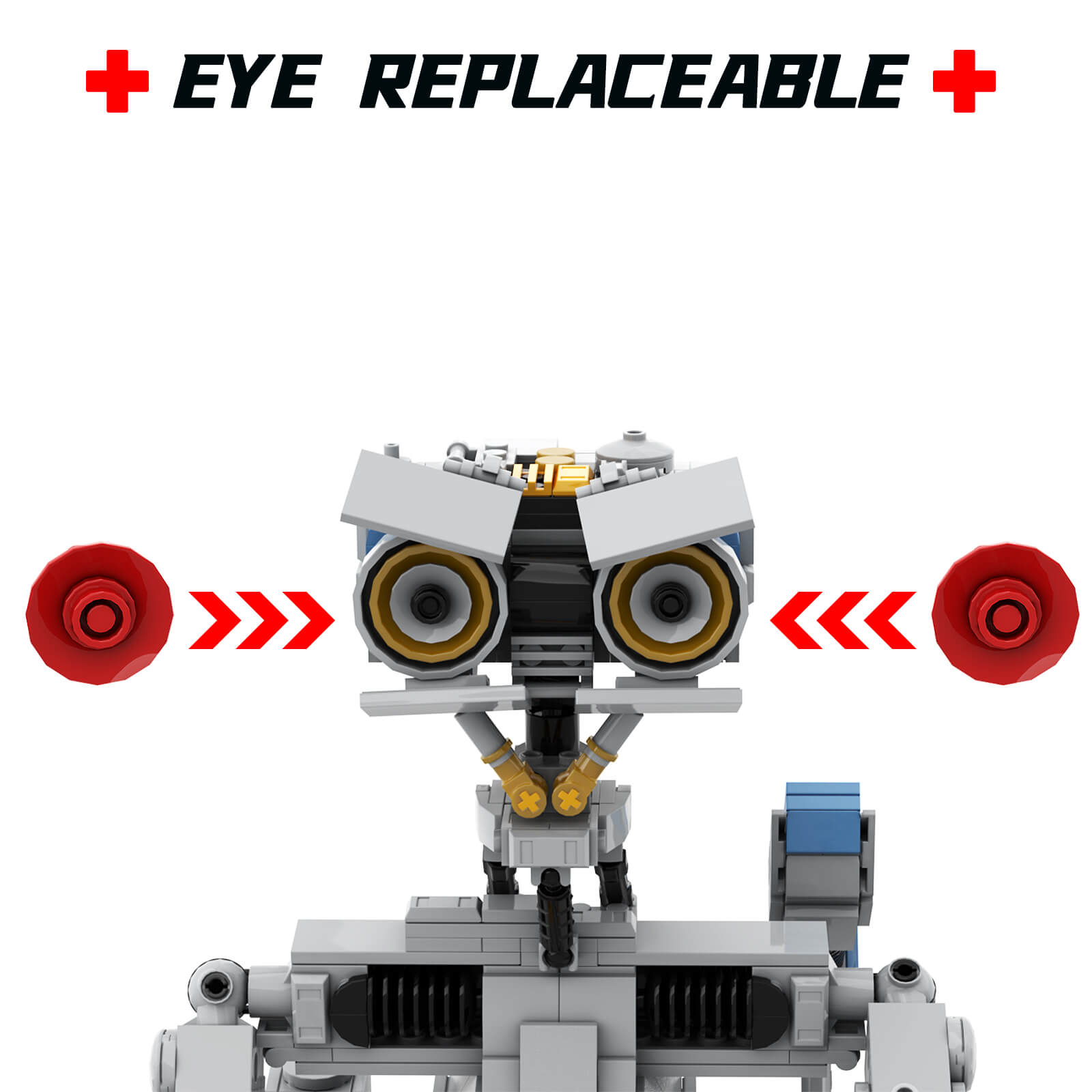 1310PCS Johnny 5/ Number 5 Robot MOC Building Block Bricks