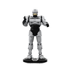 2476PCS RobotCop Robot MOC Building Block Bricks |MocPixel 2476PCS RobotCop Robot MOC Building Block Bricks |MocPixel - With Stand(2476PCS) Lego Block Sets Alternative
