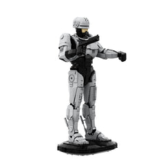 2476PCS RobotCop Robot MOC Building Block Bricks |MocPixel 2476PCS RobotCop Robot MOC Building Block Bricks |MocPixel - With Stand(2476PCS) Lego Block Sets Alternative