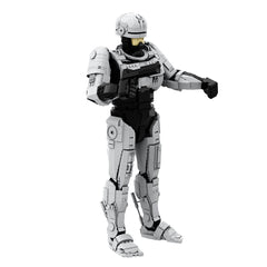 2476PCS RobotCop Robot MOC Building Block Bricks |MocPixel 2476PCS RobotCop Robot MOC Building Block Bricks |MocPixel - With Stand(2476PCS) Lego Block Sets Alternative