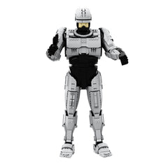 2476PCS RobotCop Robot MOC Building Block Bricks |MocPixel 2476PCS RobotCop Robot MOC Building Block Bricks |MocPixel - With Stand(2476PCS) Lego Block Sets Alternative
