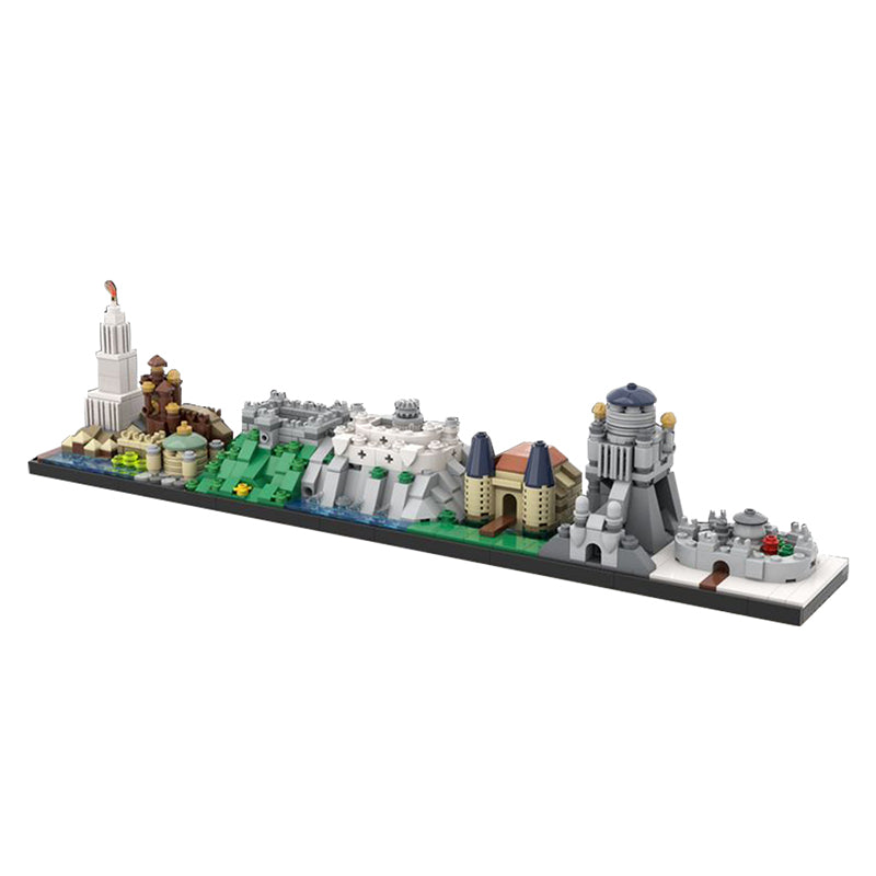 Special Items -495PCS /767PCS Westeros Skyline Game - Thrones MOC