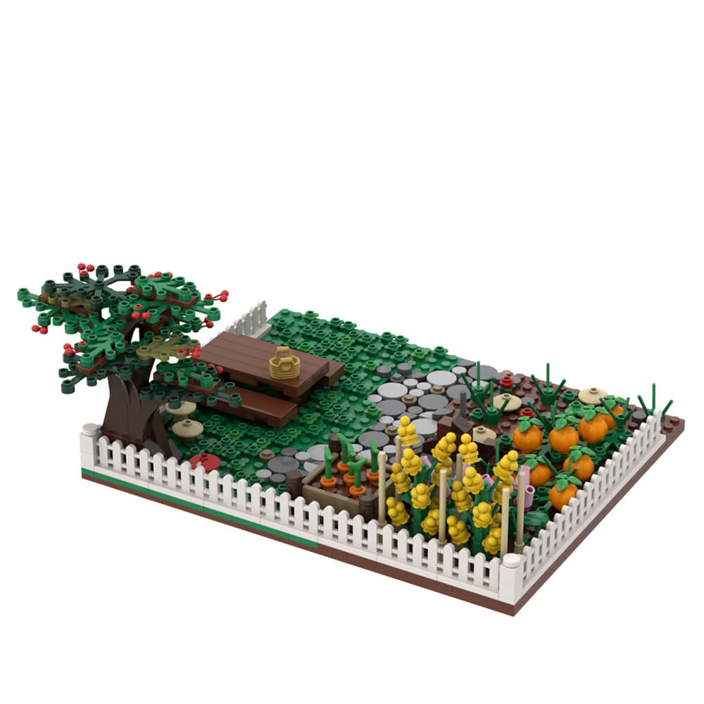 570PCS The Garden MOC Building Block Bricks |MocPixel
