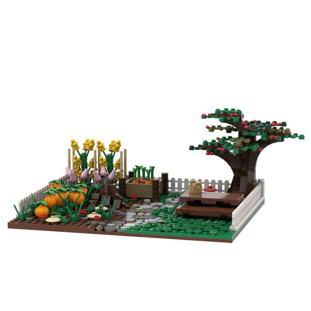 570PCS The Garden MOC Building Block Bricks |MocPixel
