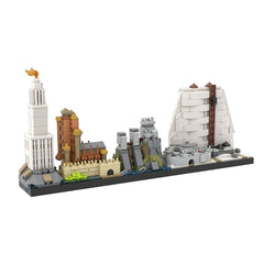 Special Items -495PCS /767PCS Westeros Skyline Game - Thrones MOC