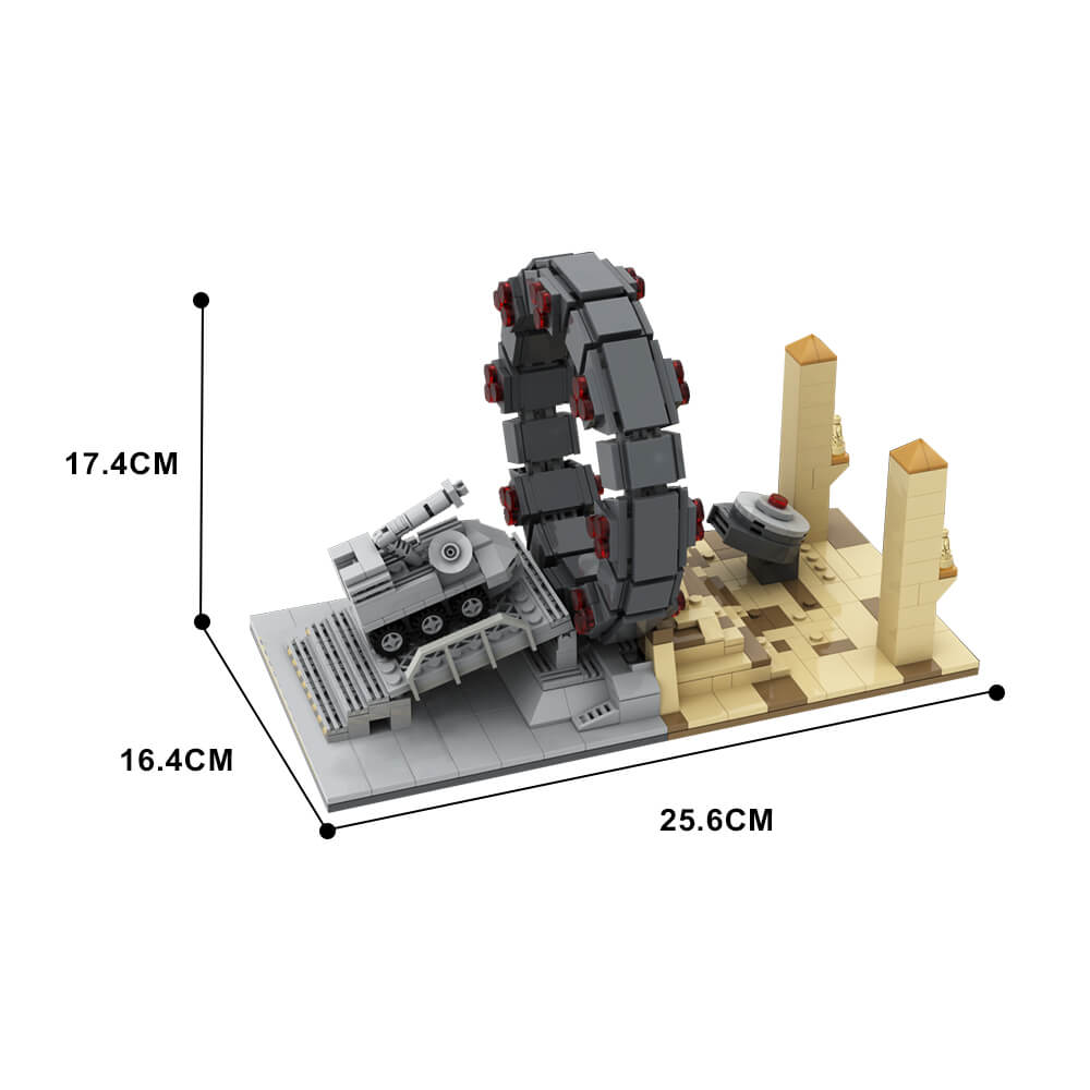 571PCS Stargate Command MOC Building Block Bricks |MocPixel 571PCS Stargate Command MOC Building Block Bricks |MocPixel - Default Title Lego Block Sets Alternative