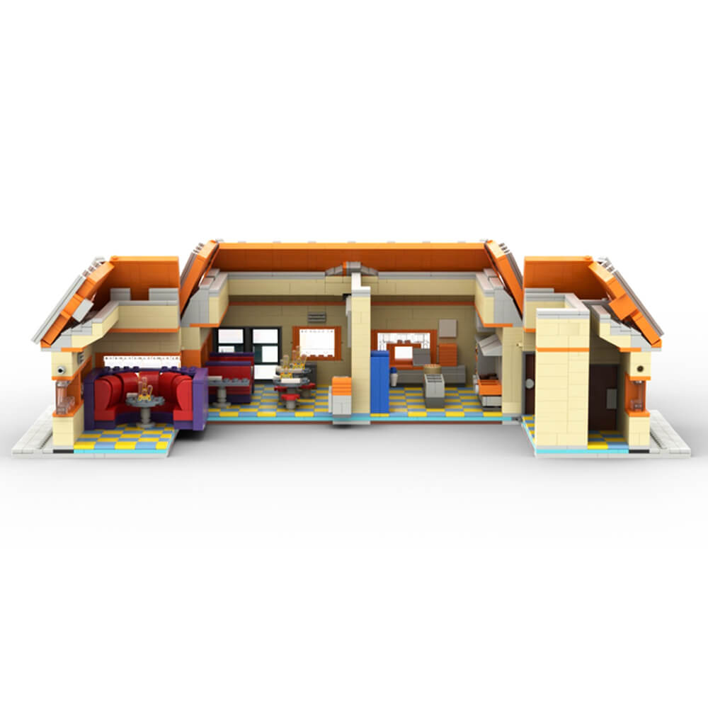 3079PCS The Simpsons Krusty Burger MOC Building Block Bricks |MocPixel 3079PCS The Simpsons Krusty Burger MOC Building Block Bricks |MocPixel - Default Title Lego Block Sets Alternative