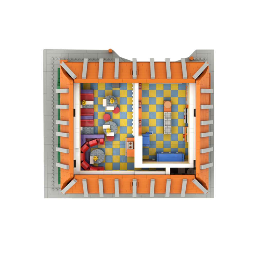 3079PCS The Simpsons Krusty Burger MOC Building Block Bricks |MocPixel 3079PCS The Simpsons Krusty Burger MOC Building Block Bricks |MocPixel - Default Title Lego Block Sets Alternative