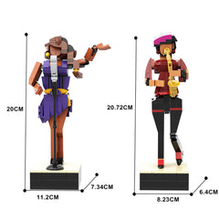 403PCS Jazz Club MOC Building Block Bricks |MocPixel 403PCS Jazz Club MOC Building Block Bricks |MocPixel - Default Title Lego Block Sets Alternative