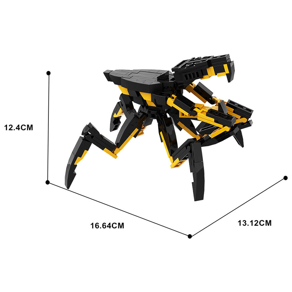Bugs - Starship Tropers MOC Building Block Bricks |MocPixel Bugs - Starship Tropers MOC Building Block Bricks |MocPixel - Small Size (203PCS) Lego Block Sets Alternative