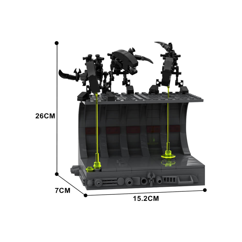274PCS Aliens Shelf Diorama MOC Building Block Bricks |MocPixel 274PCS Aliens Shelf Diorama MOC Building Block Bricks |MocPixel - Default Title Lego Block Sets Alternative