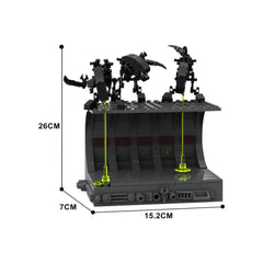 274PCS Aliens Shelf Diorama MOC Building Block Bricks |MocPixel 274PCS Aliens Shelf Diorama MOC Building Block Bricks |MocPixel - Default Title Lego Block Sets Alternative