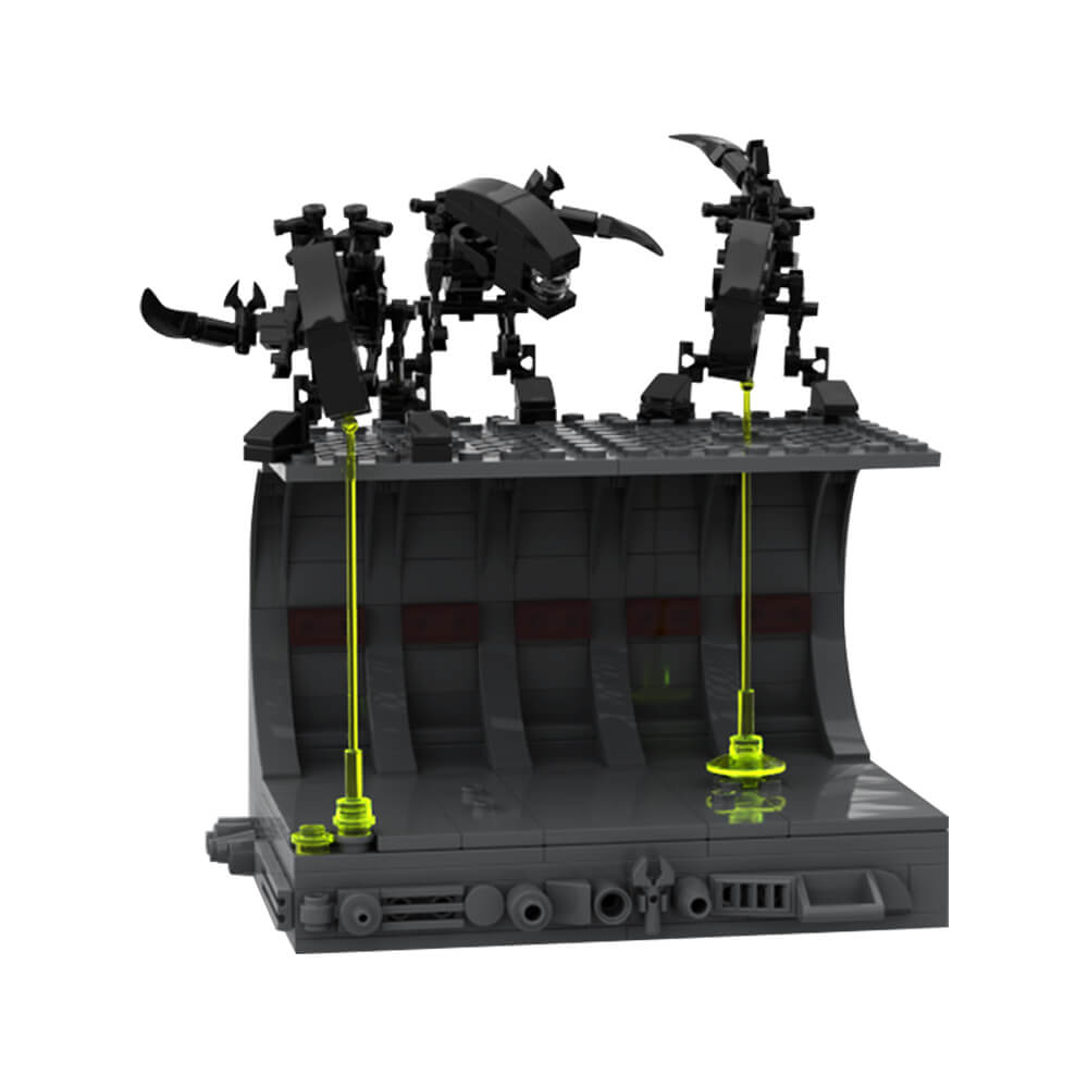274PCS Aliens Shelf Diorama MOC Building Block Bricks |MocPixel 274PCS Aliens Shelf Diorama MOC Building Block Bricks |MocPixel - Default Title Lego Block Sets Alternative