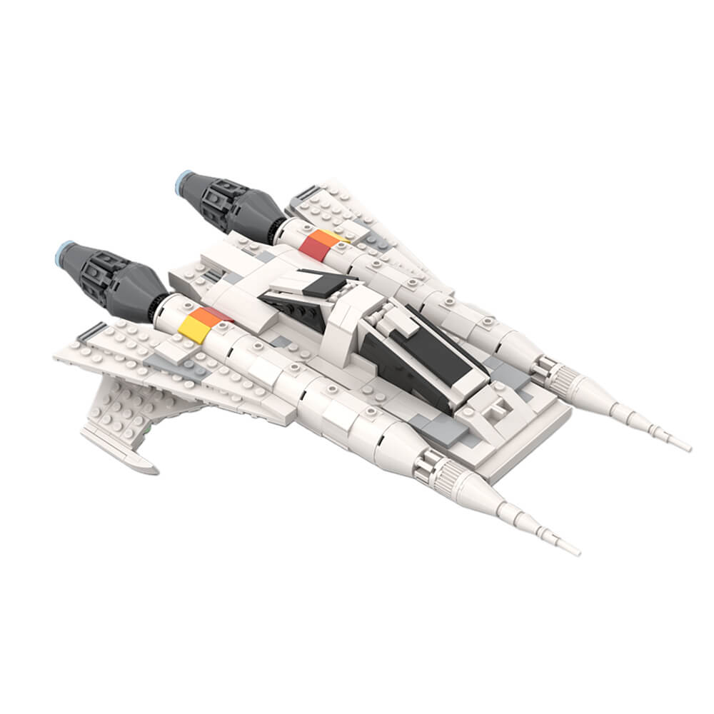 550PCS Space Buck Rogers Starfighter Ship Space War MOC Building Block Bricks |MocPixel Lego alternative store MOC-48610