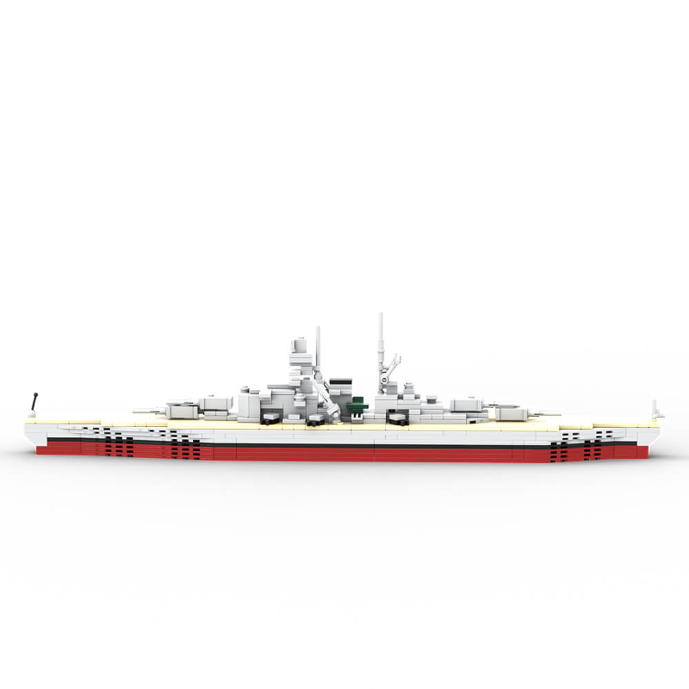 339PCS Battleship Bismarck MOC Building Block Bricks |MocPixel 339PCS Battleship Bismarck MOC Building Block Bricks |MocPixel - Default Title Lego Block Sets Alternative