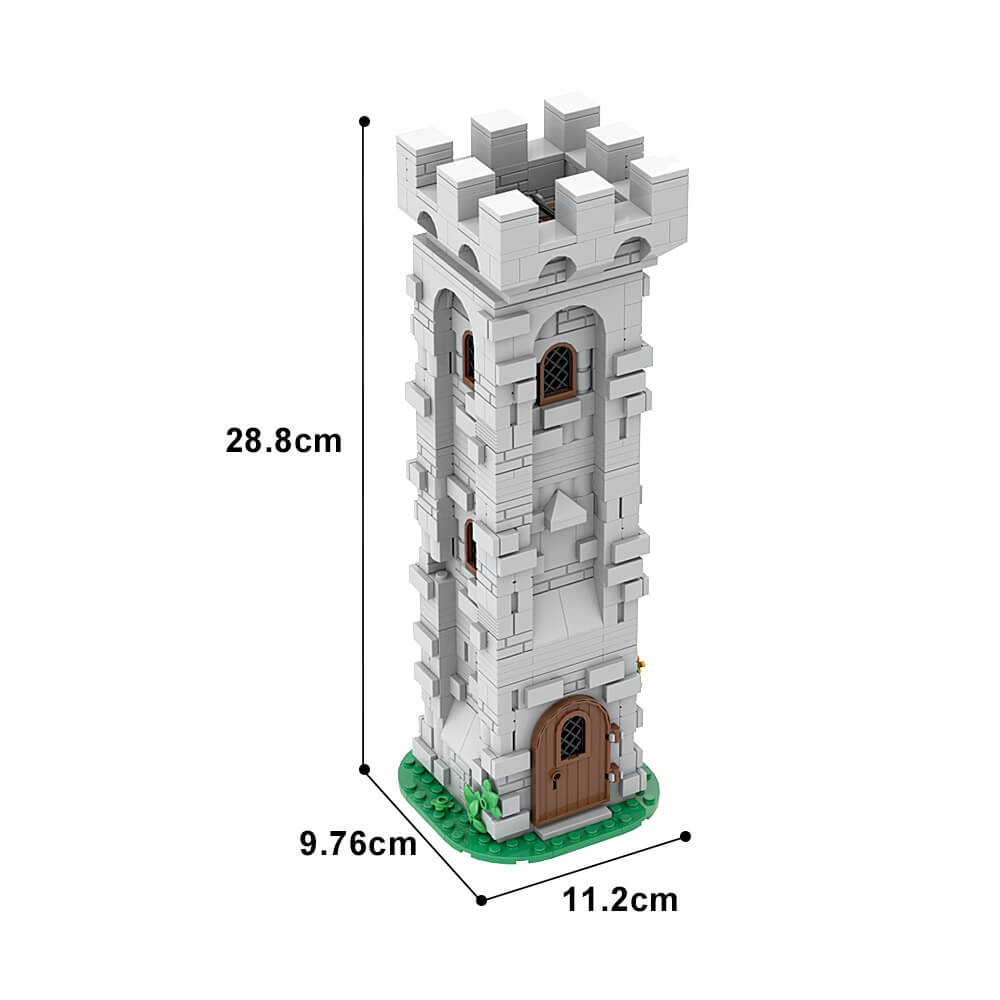 759PCS Lion Knight Watch Tower MOC Building Block Bricks |MocPixel