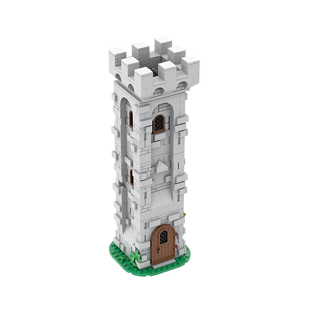 759PCS Lion Knight Watch Tower MOC Building Block Bricks |MocPixel