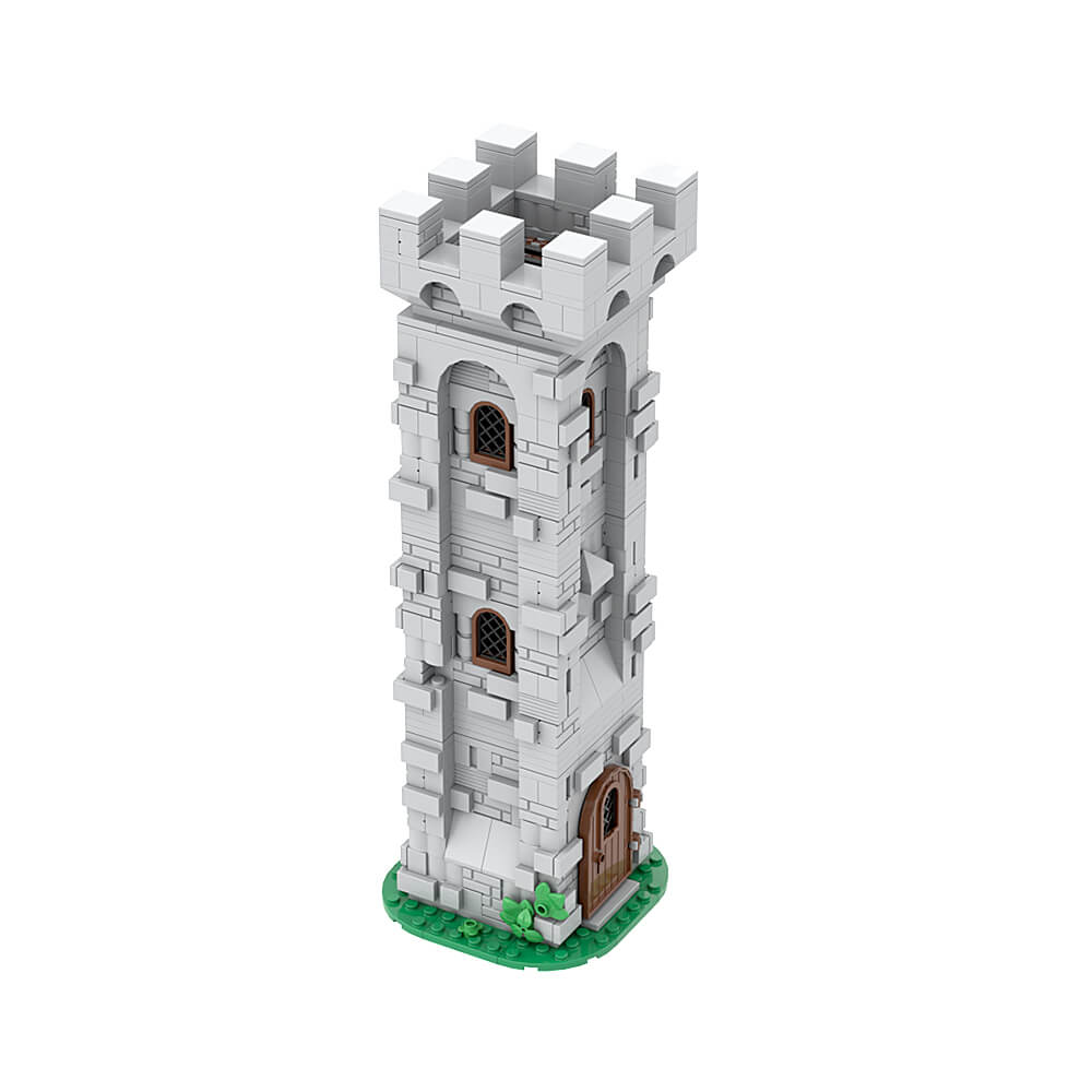 759PCS Lion Knight Watch Tower MOC Building Block Bricks |MocPixel