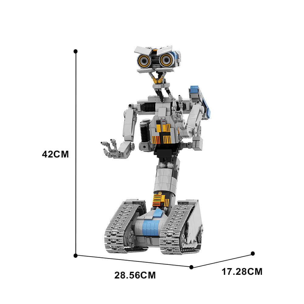 1310PCS Johnny 5/ Number 5 Robot MOC Building Block Bricks |MocPixel 1310PCS Johnny 5/ Number 5 Robot MOC Building Block Bricks |MocPixel - Big Size(1310PCS) Lego Block Sets Alternative