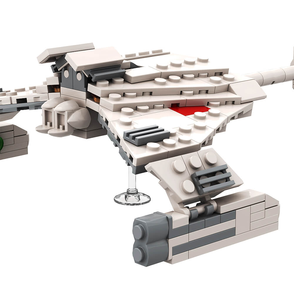 223PCS Klingon Starship D7 Class Battle Cruise Construction Set Building Block Bricks |Mocpixel 223PCS Klingon Starship D7 Class Battle Cruise Construction Set Building Block Bricks |Mocpixel - D7 - White+Green Lego Block Sets Alternative