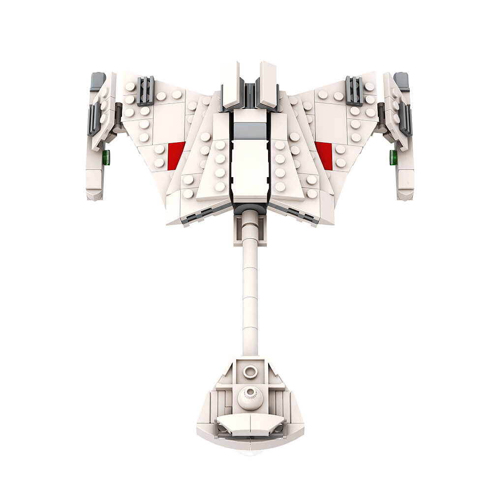 223PCS Klingon Starship D7 Class Battle Cruise Construction Set Building Block Bricks |Mocpixel 223PCS Klingon Starship D7 Class Battle Cruise Construction Set Building Block Bricks |Mocpixel - D7 - White+Green Lego Block Sets Alternative