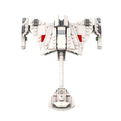 223PCS Klingon Starship D7 Class Battle Cruise Construction Set Building Block Bricks |Mocpixel 223PCS Klingon Starship D7 Class Battle Cruise Construction Set Building Block Bricks |Mocpixel - D7 - White+Green Lego Block Sets Alternative