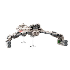 223PCS Klingon Starship D7 Class Battle Cruise Construction Set Building Block Bricks |Mocpixel 223PCS Klingon Starship D7 Class Battle Cruise Construction Set Building Block Bricks |Mocpixel - D7 - White+Green Lego Block Sets Alternative