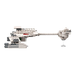 223PCS Klingon Starship D7 Class Battle Cruise Construction Set Building Block Bricks |Mocpixel 223PCS Klingon Starship D7 Class Battle Cruise Construction Set Building Block Bricks |Mocpixel - D7 - White+Green Lego Block Sets Alternative