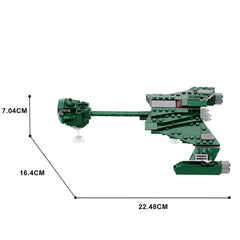223PCS Klingon Starship D7 Class Battle Cruise Construction Set Building Block Bricks |Mocpixel 223PCS Klingon Starship D7 Class Battle Cruise Construction Set Building Block Bricks |Mocpixel - D7 - Green Lego Block Sets Alternative