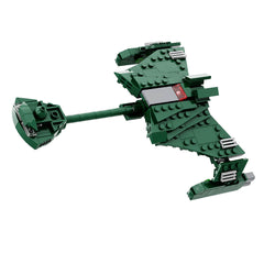223PCS Klingon Starship D7 Class Battle Cruise Construction Set Building Block Bricks |Mocpixel 223PCS Klingon Starship D7 Class Battle Cruise Construction Set Building Block Bricks |Mocpixel - D7 - White+Green Lego Block Sets Alternative