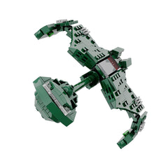 223PCS Klingon Starship D7 Class Battle Cruise Construction Set Building Block Bricks |Mocpixel 223PCS Klingon Starship D7 Class Battle Cruise Construction Set Building Block Bricks |Mocpixel - D7 - White+Green Lego Block Sets Alternative
