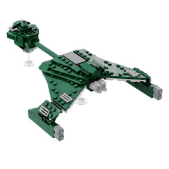 223PCS Klingon Starship D7 Class Battle Cruise Construction Set Building Block Bricks |Mocpixel 223PCS Klingon Starship D7 Class Battle Cruise Construction Set Building Block Bricks |Mocpixel - D7 - White+Green Lego Block Sets Alternative