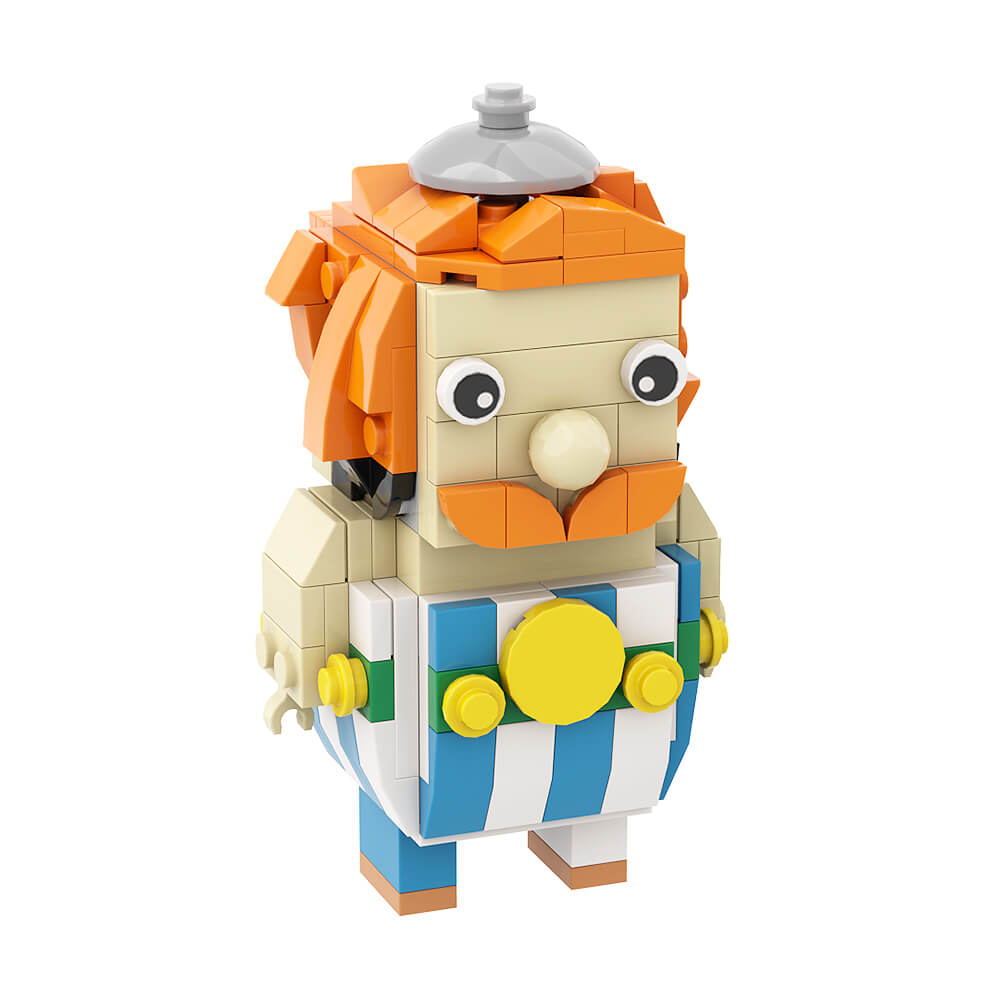 296PCS Asterix And Obelix Brickheadz MOC Building Block Bricks |MocPixel 296PCS Asterix And Obelix Brickheadz MOC Building Block Bricks |MocPixel - Default Title Lego Block Sets Alternative