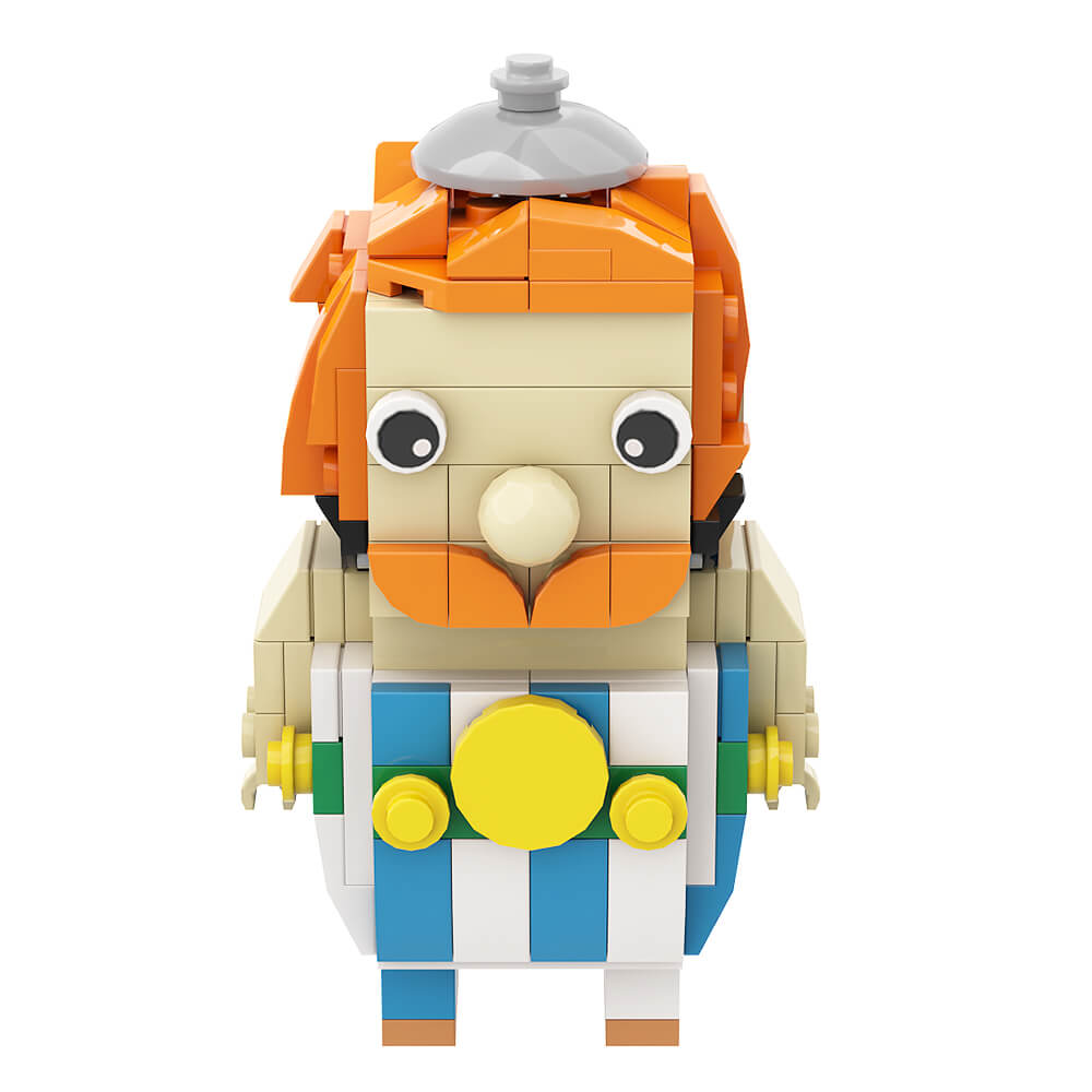 296PCS Asterix And Obelix Brickheadz MOC Building Block Bricks |MocPixel 296PCS Asterix And Obelix Brickheadz MOC Building Block Bricks |MocPixel - Default Title Lego Block Sets Alternative
