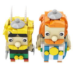 296PCS Asterix And Obelix Brickheadz MOC Building Block Bricks |MocPixel 296PCS Asterix And Obelix Brickheadz MOC Building Block Bricks |MocPixel - Default Title Lego Block Sets Alternative