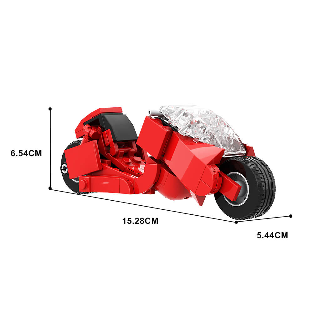 95PCS Akira Kaneda's Bike MOC Building Block Bricks |MocPixel 95PCS Akira Kaneda's Bike MOC Building Block Bricks |MocPixel - Akira* 1 Set Lego Block Sets Alternative