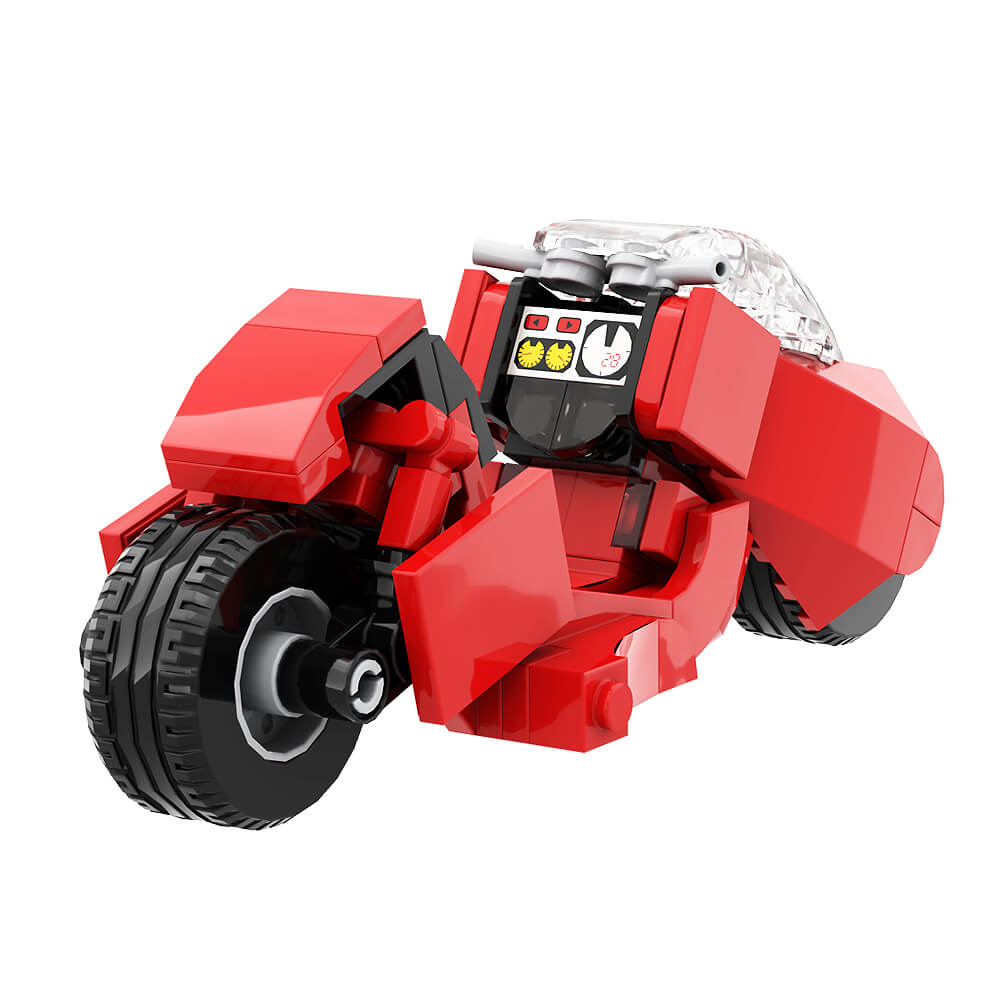 95PCS Akira Kaneda's Bike MOC Building Block Bricks |MocPixel 95PCS Akira Kaneda's Bike MOC Building Block Bricks |MocPixel - Akira* 1 Set Lego Block Sets Alternative