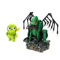 Cthulhu Mythos - The Call of Cthulhu Illithid MOC Building Block Bricks |MocPixel Cthulhu Mythos - The Call of Cthulhu Illithid MOC Building Block Bricks |MocPixel - Small Size + Big Size Lego Block Sets Alternative