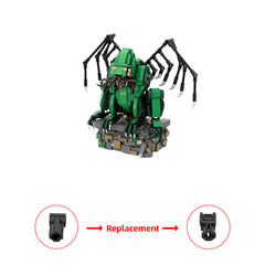 Cthulhu Mythos - The Call of Cthulhu Illithid MOC Building Block Bricks |MocPixel Cthulhu Mythos - The Call of Cthulhu Illithid MOC Building Block Bricks |MocPixel - Small Size + Big Size Lego Block Sets Alternative
