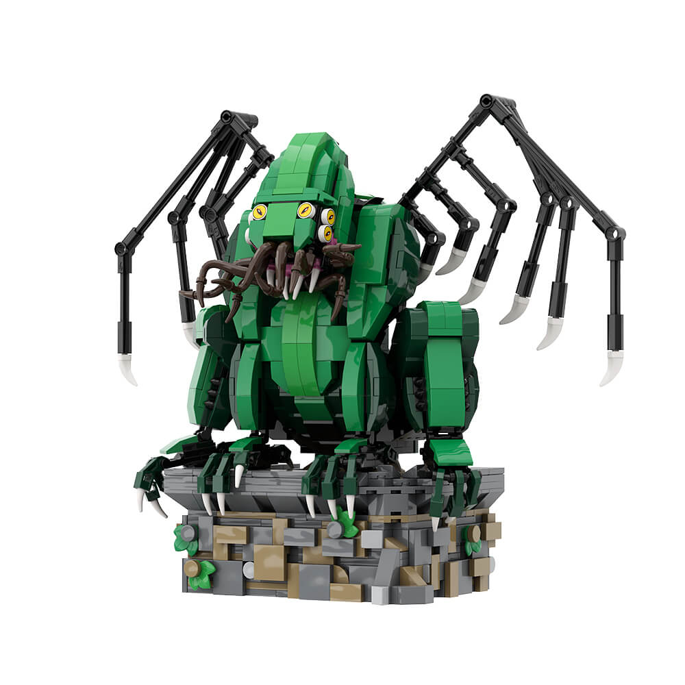 Cthulhu Mythos - The Call of Cthulhu Illithid MOC Building Block Bricks |MocPixel Cthulhu Mythos - The Call of Cthulhu Illithid MOC Building Block Bricks |MocPixel - Small Size + Big Size Lego Block Sets Alternative