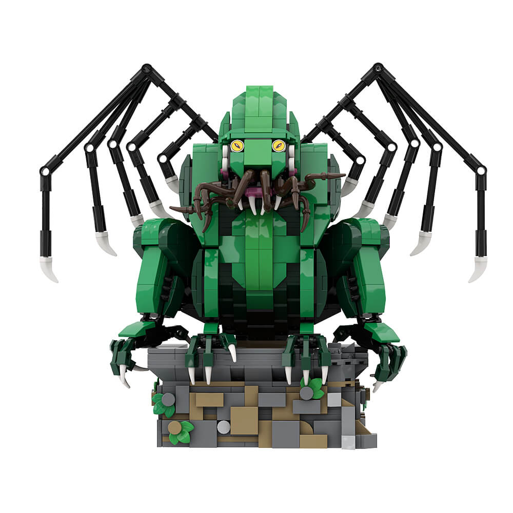 Cthulhu Mythos - The Call of Cthulhu Illithid MOC Building Block Bricks |MocPixel Cthulhu Mythos - The Call of Cthulhu Illithid MOC Building Block Bricks |MocPixel - Small Size + Big Size Lego Block Sets Alternative