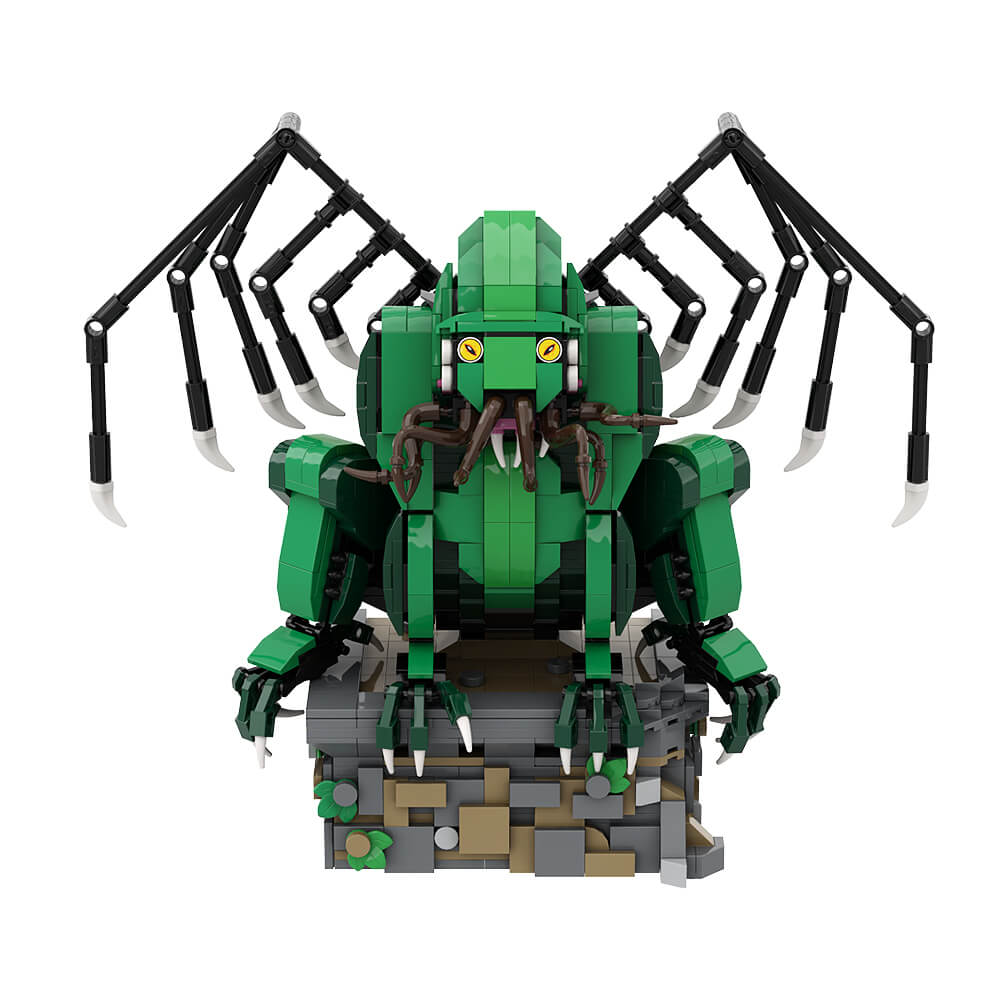 Cthulhu Mythos - The Call of Cthulhu Illithid MOC Building Block Bricks |MocPixel Cthulhu Mythos - The Call of Cthulhu Illithid MOC Building Block Bricks |MocPixel - Small Size + Big Size Lego Block Sets Alternative