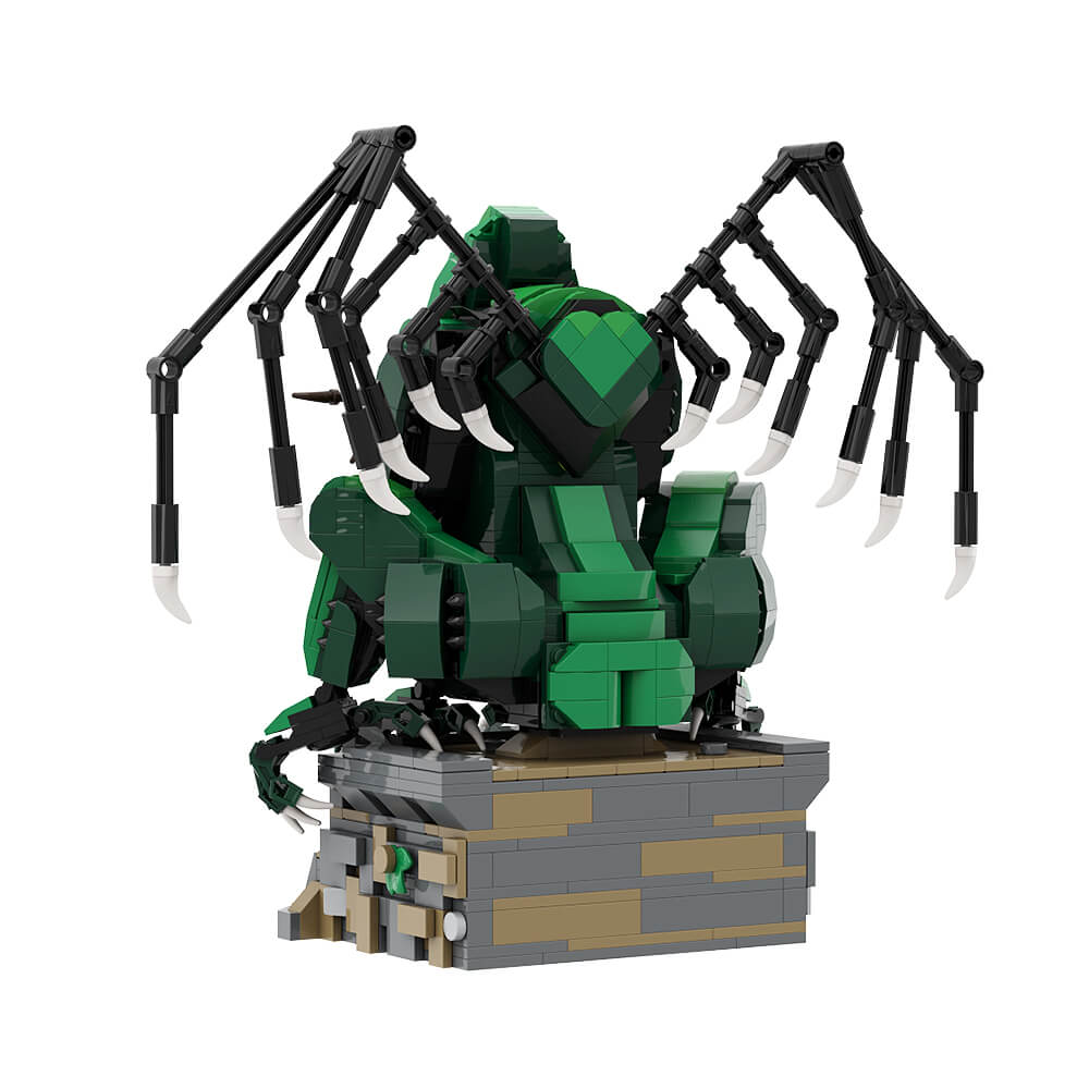 Cthulhu Mythos - The Call of Cthulhu Illithid MOC Building Block Bricks |MocPixel Cthulhu Mythos - The Call of Cthulhu Illithid MOC Building Block Bricks |MocPixel - Small Size + Big Size Lego Block Sets Alternative