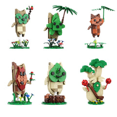 Korok Yahaha-Zelda Series 1&2 MOC Building Block Bricks |MocPixel Korok Yahaha-Zelda Series 1&2 MOC Building Block Bricks |MocPixel - Series 1 & 2( 11 kits Total) Lego Block Sets Alternative