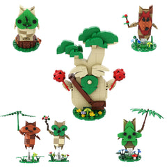 Korok Yahaha-Zelda Series 1&2 MOC Building Block Bricks |MocPixel Korok Yahaha-Zelda Series 1&2 MOC Building Block Bricks |MocPixel - Series 1 & 2( 11 kits Total) Lego Block Sets Alternative