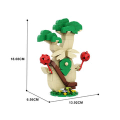 Korok Yahaha-Zelda Series 1&2 MOC Building Block Bricks |MocPixel Korok Yahaha-Zelda Series 1&2 MOC Building Block Bricks |MocPixel - 217PCS Hestu Lego Block Sets Alternative
