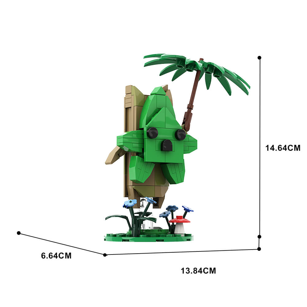 Korok Yahaha-Zelda Series 1&2 MOC Building Block Bricks |MocPixel Korok Yahaha-Zelda Series 1&2 MOC Building Block Bricks |MocPixel - 115PCS Lego Block Sets Alternative