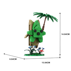 Korok Yahaha-Zelda Series 1&2 MOC Building Block Bricks |MocPixel Korok Yahaha-Zelda Series 1&2 MOC Building Block Bricks |MocPixel - 115PCS Lego Block Sets Alternative